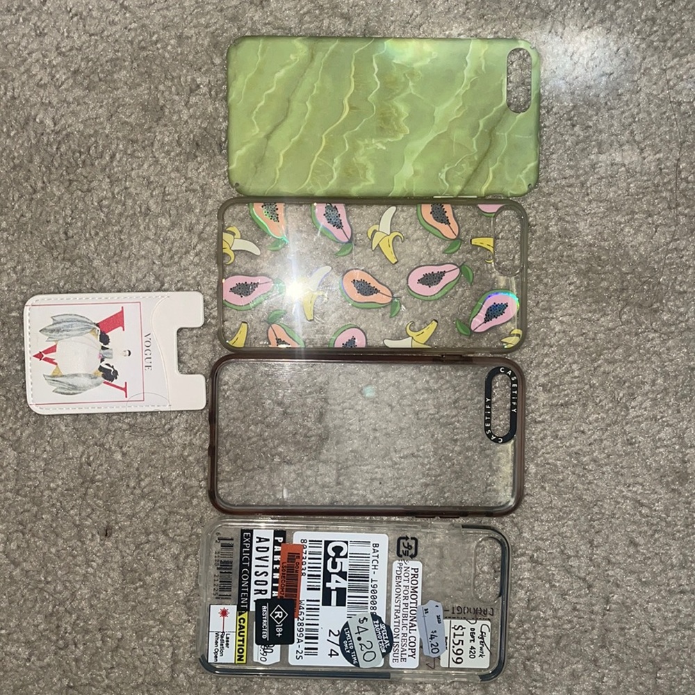 iPhone 8 Plus cases (sold together or separate)